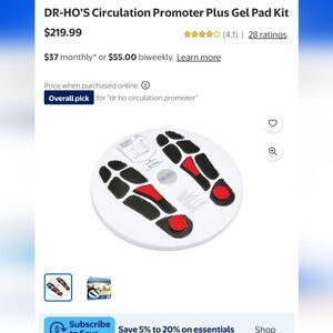 DR-HO'S Circulation Promoter Plus Gel Pad Kit